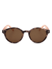 SWEET YEARS Unisex-Sonnenbrille in Braun/ Creme
