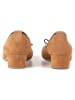 Anna Morellini Leder-Ballerinas "Ginata" in Hellbraun