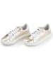 Anna Morellini Leren sneakers "Milella" goudkleurig