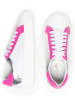 Anna Morellini Leder-Sneakers "Ginelia" in Weiß