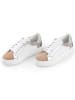 Anna Morellini Leren sneakers "Romilata" wit/beige