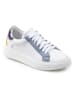 Anna Morellini Skórzane sneakersy "Micarina" w kolorze białym