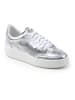 Anna Morellini Leder-Sneakers "Meliatelia" in Silber