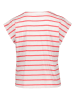 Pepe Jeans Shirt in Weiß/ Rot