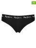 Pepe Jeans Stringi (2 pary) w kolorze białym i czarnym