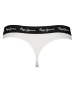 Pepe Jeans 2er-Set: Strings in Weiß/ Schwarz