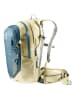 Deuter Plecak rowerowy "Compact EXP 14" w kolorze niebiesko-beżowym - 26 x 46 x 18 cm