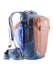Deuter Fahrradrucksack "Compact EXP 14" in Blau/ Rot - (B)26 x (H)46 x (T)18 cm