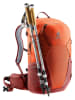 Deuter Plecak turystyczny "Futura 27" w kolorze czerwonym - 28 x 55 x 20 cm