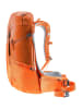 Deuter Plecak turystyczny "Futura 26" w kolorze pomarańczowym - 30 x 61 x 20 cm