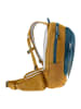 Deuter Plecak rowerowy "Compact 8 JR" w kolorze niebiesko-żółtym - 24 x 40 x 13 cm