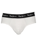 Pepe Jeans 3er-Set: Slips in Schwarz/ Weiß/ Grau