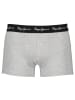 Pepe Jeans 3er-Set: Boxershorts in Schwarz/ Grau/ Weiß