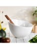 Homla 3-delige saladeserveerset "Mooka" wit - Ø 24 cm