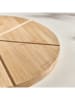 Homla Pizza-Servierplatte ''Bambou'' in Beige - Ø 32 cm