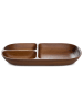 Homla Tablett ''Mooka'' in Braun - (L)31 x (B)17,5 cm
