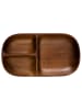 Homla Tablett ''Mooka'' in Braun - (L)31 x (B)17,5 cm