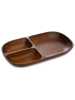 Homla Tablett ''Mooka'' in Braun - (L)31 x (B)17,5 cm