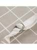 Homla Schort "Snoti" crème/grijs - (L)80 x (B)60 cm