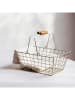 Homla Korb ''Selia'' in Creme - (B)35 x (H)14 x (T)21 cm