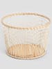 Homla Obstkorb ''Heron'' in Creme/ Hellbraun - (H)25 x Ø 18 cm