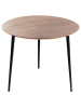 Homla Couchtisch ''Ren'' in Braun/ Schwarz - (H)60 x Ø 40 cm
