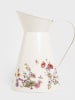 Homla Gießkanne ''Meadow'' in Creme/ Bunt - (H)25 x Ø 16 cm