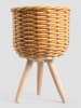 Homla Blumenständer ''Florsu'' in Beige - (H)33 x Ø 21 cm