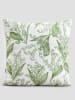 Homla Kussenhoes wit/groen - (L)45 x (B)45 cm