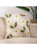 Homla Kissenhülle ''Fior'' in Creme - (L)45 x (B)45 cm