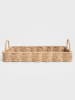 Homla Tablett ''Cobels'' in Hellbraun - (L)42 x (B)28 cm