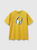 Benetton Shirt okergeel