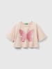 Benetton Shirt lichtroze