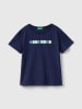 Benetton Shirt in Dunkelblau