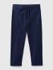 Benetton Broek donkerblauw