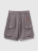 Benetton Bermudy w kolorze antracytowym