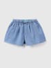 Benetton Spijkershort lichtblauw