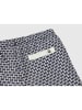 Benetton Badehose in Schwarz/ Weiß
