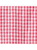 Benetton Shirt in Rot/ Weiß