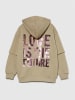 Sisley Sweatjacke in Beige