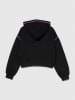 Sisley Sweatjacke in Schwarz