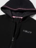 Sisley Sweatjacke in Schwarz