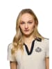 Polo Club Poloshirt in Creme/ Schwarz