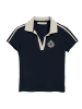 Polo Club Poloshirt in Dunkelblau/ Weiß