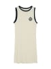 Polo Club Kleid in Creme/ Schwarz