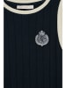 Polo Club Kleid in Dunkelblau/ Weiß
