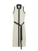 Polo Club Kleid in Creme/ Schwarz