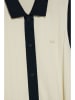 Polo Club Kleid in Creme/ Schwarz