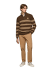 Polo Club Pullover in Braun/ Hellbraun