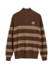 Polo Club Pullover in Braun/ Hellbraun